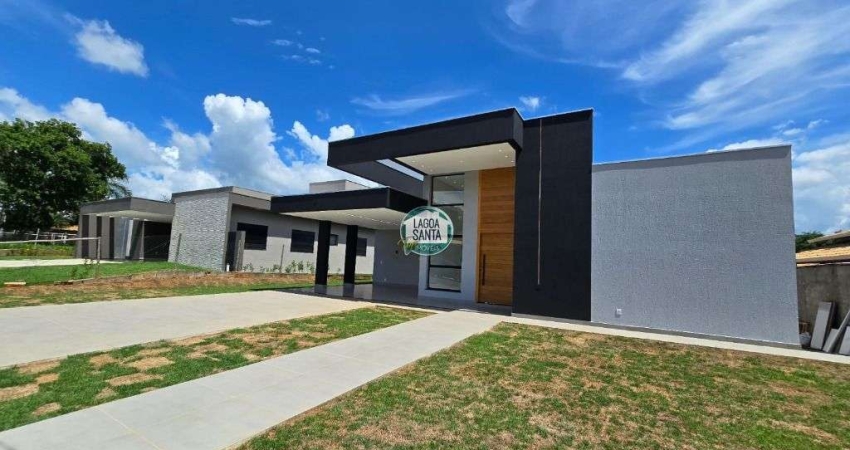 Casa com 4 dormitórios à venda, 213 m² por R$ 1.490.000,00 - Condomínio Campos da Liberdade - Lagoa Santa/MG