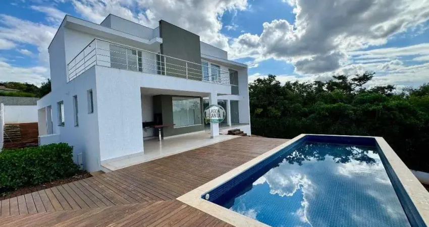 Casa com 4 dormitórios à venda, 360 m² por R$ 1.690.000,00 - Condomínio Encanto da Lagoa - Lagoa Santa/MG
