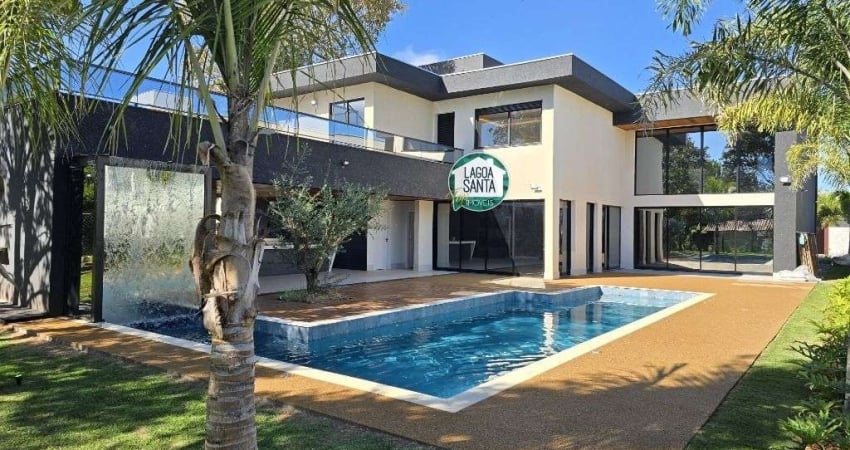 Casa com 5 dormitórios à venda, 570 m² por R$ 6.900.000,00 - Condomínio Bouganville - Lagoa Santa/MG