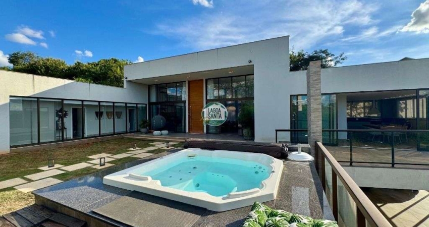 Casa com 3 dormitórios à venda, 342 m² por R$ 3.300.000,00 - Condomínio Quintas da Lagoa - Lagoa Santa/MG
