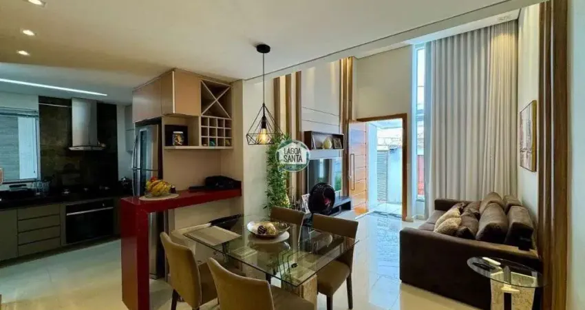 Casa com 3 dormitórios à venda, 98 m² por R$ 799.000,00 - Jardim Imperial - Lagoa Santa/MG