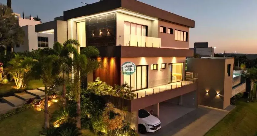Casa com 4 dormitórios à venda, 500 m² por R$ 5.590.000,00 - Condomínio Mirante do Fidalgo - Lagoa Santa/MG