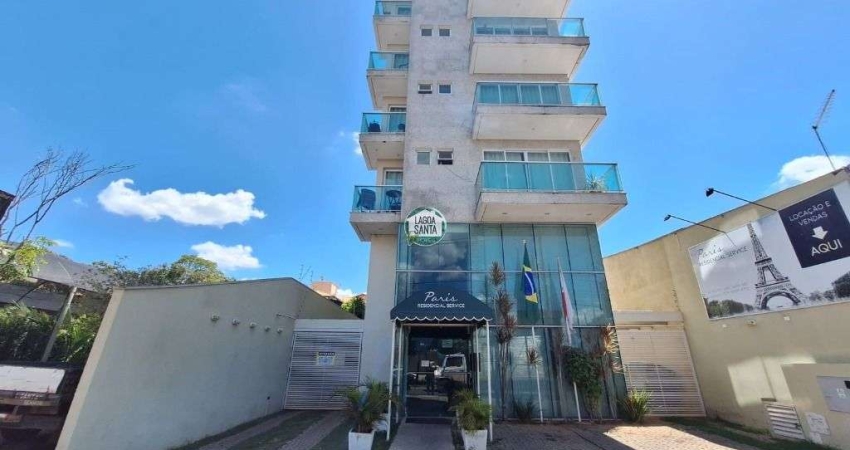 Flat com 1 dormitório à venda, 18 m² por R$ 165.000 - Lundceia - Lagoa Santa/MG