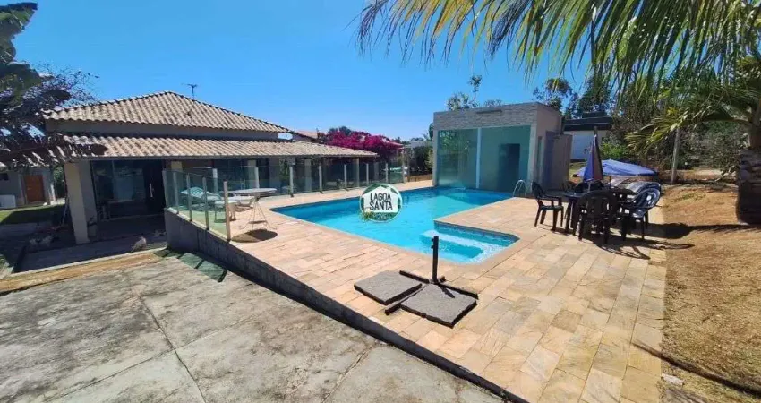 Casa com 5 dormitórios à venda, 230 m² por r$ 1.100.000 - condomínio estância da mata - lagoa santa/mg