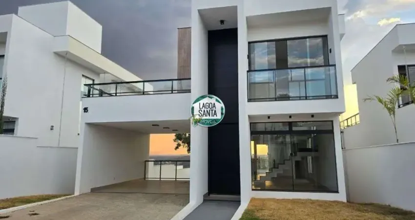 Casa com 3 dormitórios à venda, 136 m² por r$ 1.050.000,00 - condomínio residencial mirante do vale - lagoa santa/mg