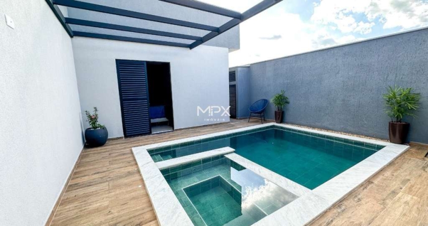 Casa em condomínio fechado com 3 quartos à venda no Campestre, Piracicaba 