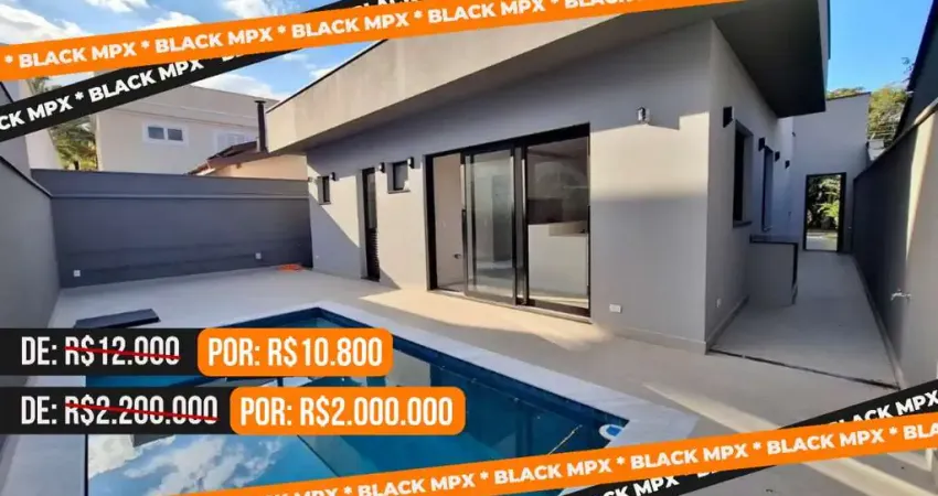 Casa em condomínio fechado com 3 quartos para alugar no Terras de Piracicaba, Piracicaba