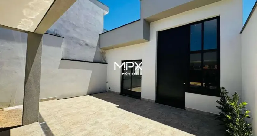 Casa em condomínio fechado com 3 quartos à venda no Residencial Nova Água Branca II, Piracicaba