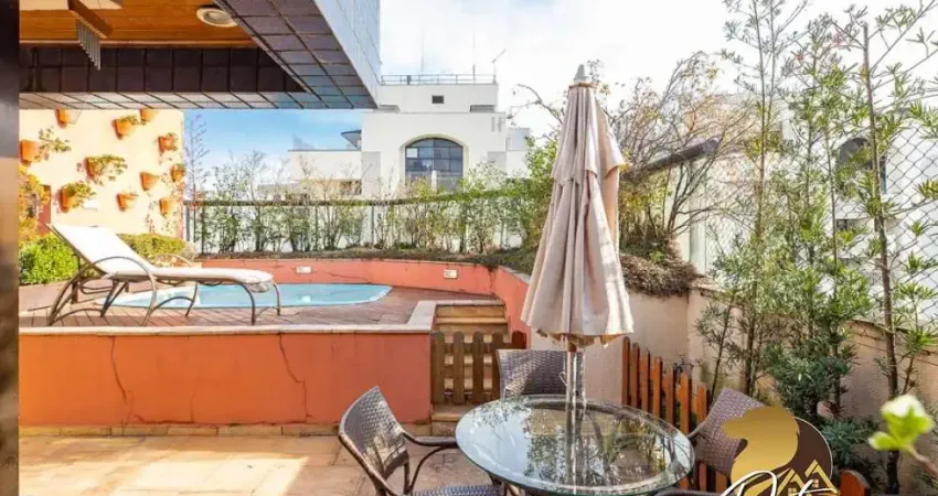 Cobertura brooklin paulista 297m² 03 dormitórios 02 suítes 4 vagas