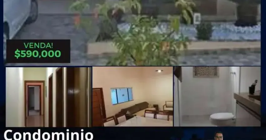 Casa de condomínio de 3 quartos, 145m² no bairro residencial amazonas, em são josé do rio preto