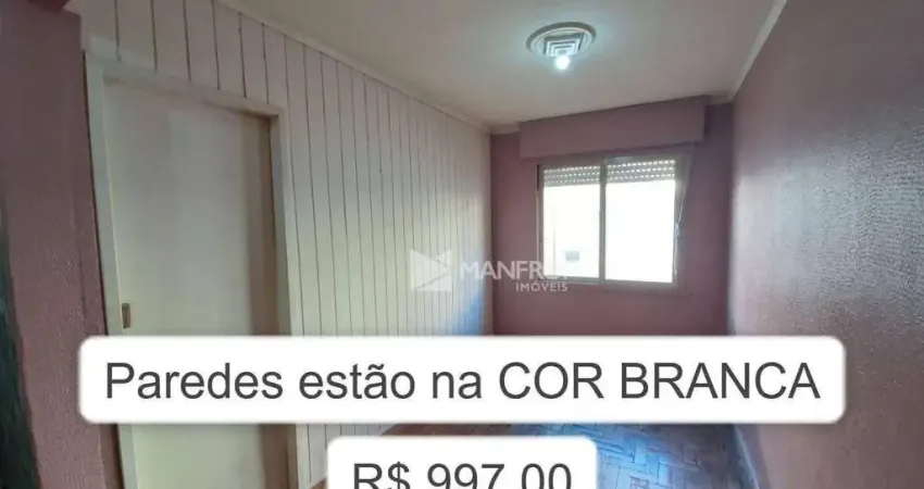 Apartamento com 1 dormitório para alugar, 28 m² por R$ 997,00/mês - Jardim Dona Leopoldina - Porto Alegre/RS