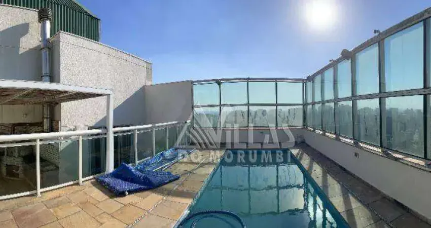 Cobertura com 3 dormitórios para alugar, 460 m² por R$ 23.139,34/mês - Panamby - São Paulo/SP
