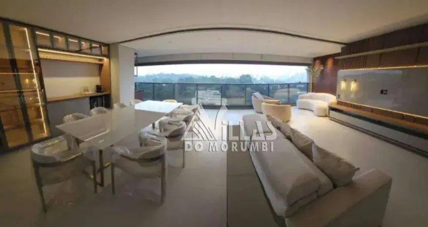 Apartamento com 3 dormitórios à venda, 186 m² por R$ 4.690.000,00 - Panamby - São Paulo/SP