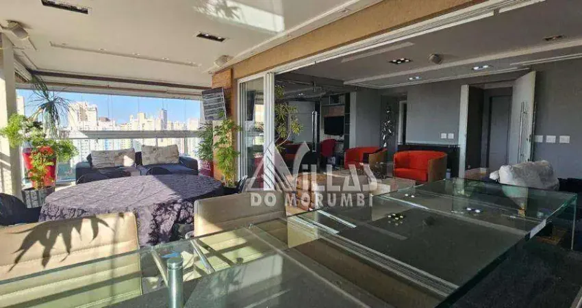 Apartamento com 4 dormitórios, 206 m² - venda por R$ 3.500.000,00 ou aluguel por R$ 21.500,00/mês - Vila Romana - São Paulo/SP