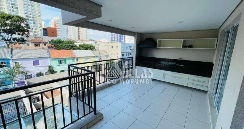 Apartamento com 3 dormitórios para alugar, 134 m² por R$ 8.315,00/mês - Santana - São Paulo/SP