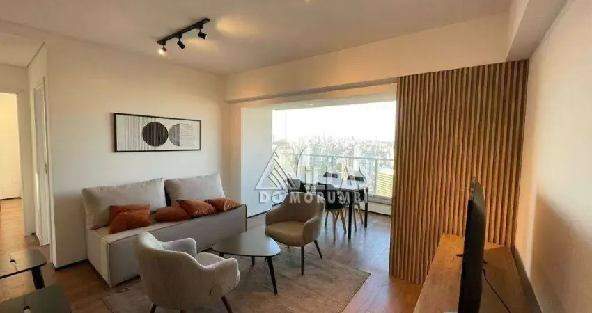 Apartamento com 1 dormitório para alugar, 66 m² por R$ 12.409,00/mês - Butantã - São Paulo/SP