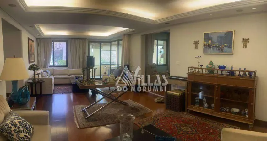 Apartamento com 4 dormitórios à venda, 340 m² por r$ 1.800.000,00 - jardim ampliação - são paulo/sp