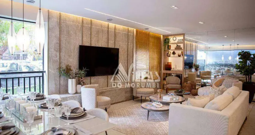 Apartamento com 3 dormitórios à venda, 96 m² por r$ 1.600.000,00 - jardim guedala - são paulo/sp