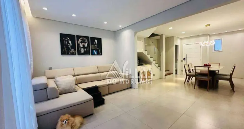 Sobrado com 4 dormitórios à venda, 126 m² por r$ 2.350.000,00 - jardim monte kemel - são paulo/sp