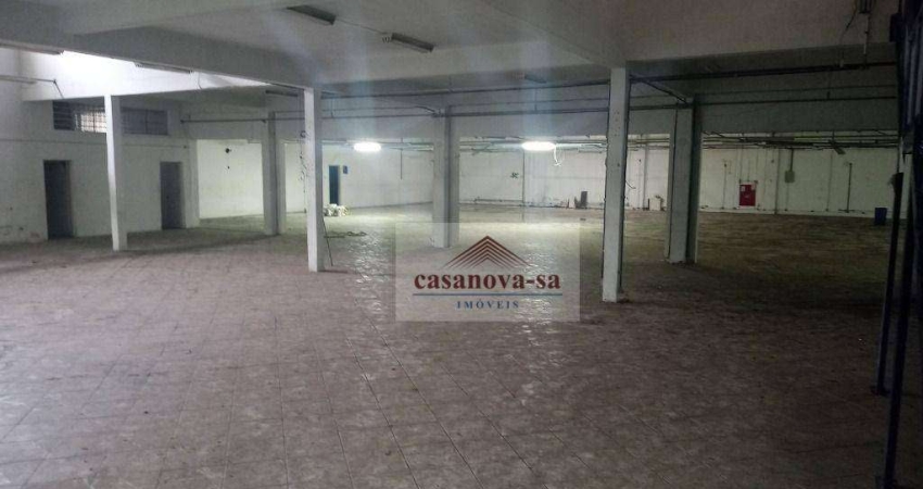 Galpão para alugar, 3500 m² por R$ 50.000,00/mês - Casa Branca - Santo André/SP