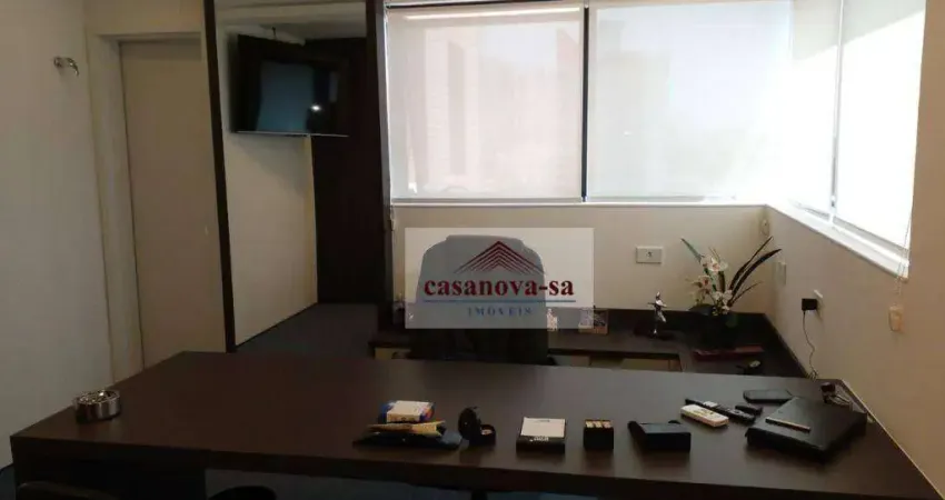 Sala à venda, 37 m² por r$ 470.000,00 - jardim - santo andré/sp