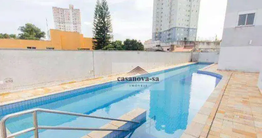 Apartamento com 2 dormitórios à venda, 59 m² por R$ 425.000,00 - Vila Príncipe de Gales - Santo André/SP