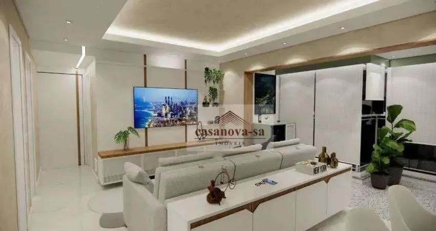Apartamento com 3 dormitórios à venda, 115 m² por R$ 1.200.000,00 - Jardim - Santo André/SP