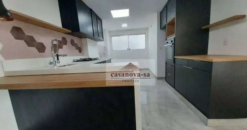 Apartamento com 1 dormitório, 86 m² - venda por R$ 579.000,00 ou aluguel por R$ 3.632,00/mês - Vila Gilda - Santo André/SP