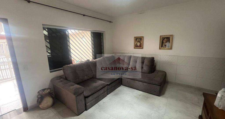 Casa com 2 dormitórios para alugar, 114 m² por R$ 2.568,00/mês - Vila Scarpelli - Santo André/SP