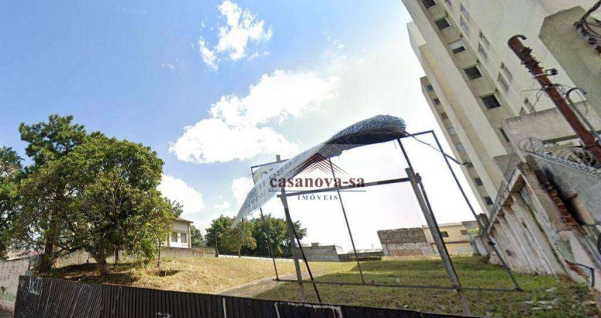Terreno para alugar, 2238 m² por R$ 29.683,47/mês - Vila Alto de Santo André - Santo André/SP