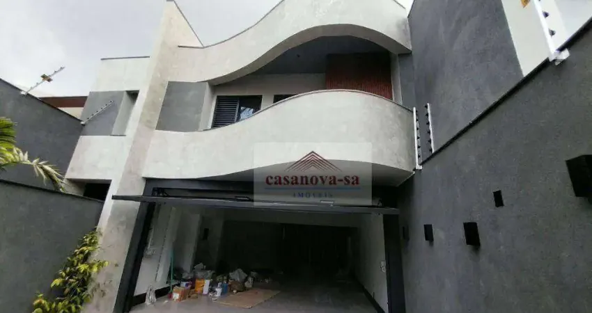 Sobrado com 4 dormitórios à venda, 263 m² por R$ 2.490.000,00 - Jardim Bela Vista - Santo André/SP