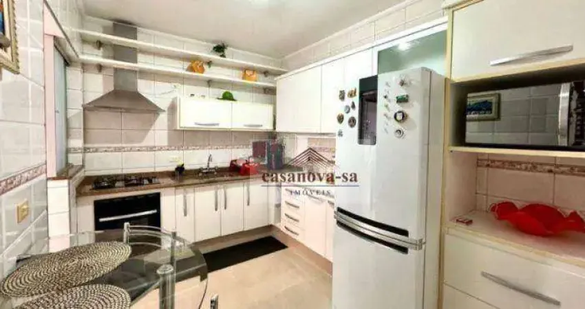 Apartamento com 3 dormitórios à venda, 90 m² por R$ 602.000,00 - Campestre - Santo André/SP