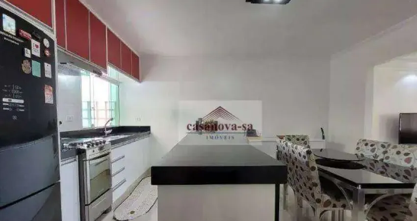 Sobrado com 3 dormitórios, 240 m² - venda por R$ 1.370.000,00 ou aluguel por R$ 8.950,00/mês - Vila Curuçá - Santo André/SP