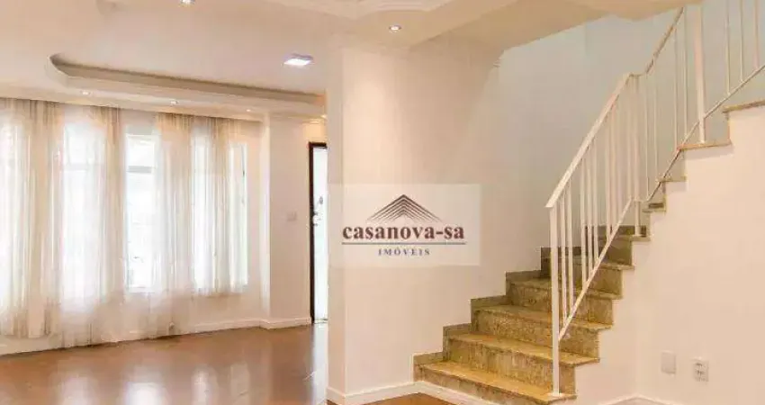 Sobrado para alugar, 160 m² por R$ 4.050,01/mês - Campestre - Santo André/SP