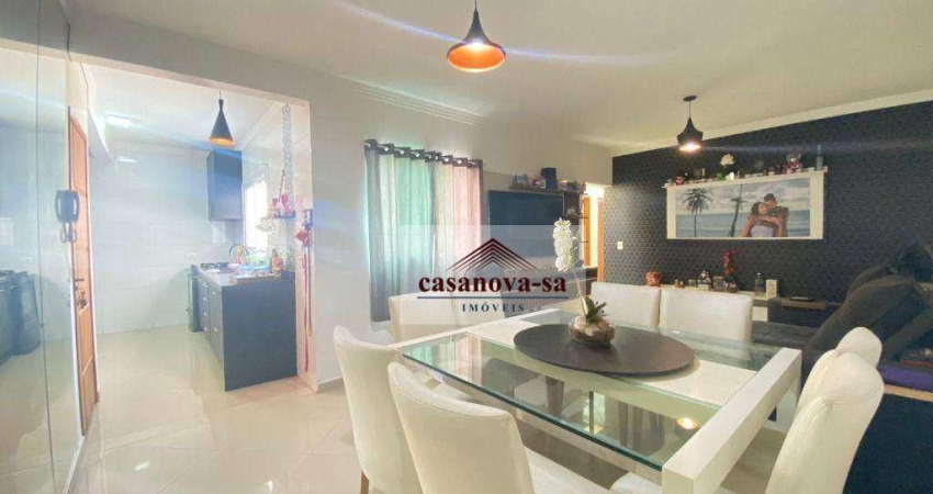Cobertura com 3 dormitórios para alugar, 152 m² por R$ 4.200,00/mês - Parque das Nações - Santo André/SP