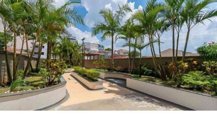 Apartamento com 2 dormitórios para alugar, 58 m² por R$ 3.735,00/mês - Vila Príncipe de Gales - Santo André/SP