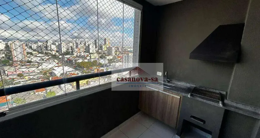 Apartamento para alugar, 72 m² por R$ 3.550,00/mês - Campestre - Santo André/SP