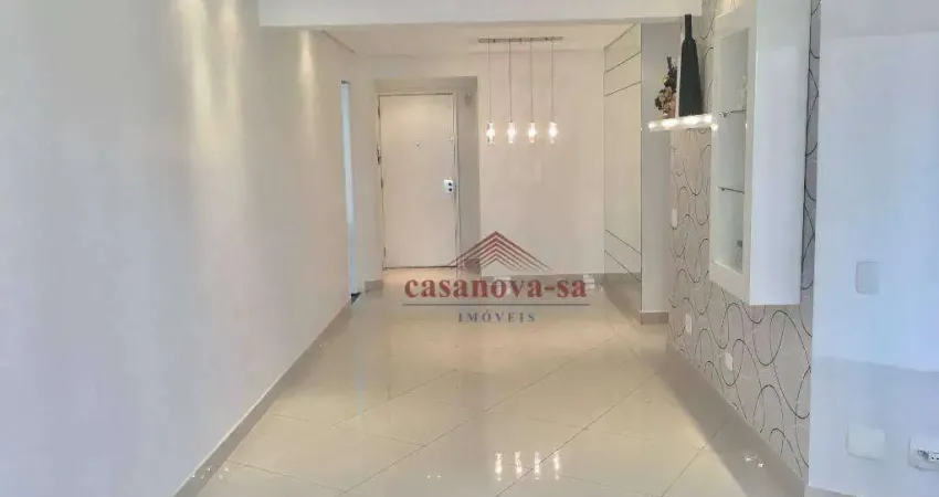 Apartamento com 2 dormitórios para alugar, 79 m² por R$ 4.760,00/mês - Jardim Bela Vista - Santo André/SP
