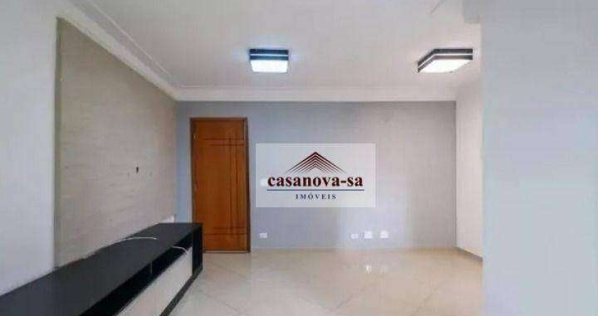 Apartamento com 3 dormitórios à venda, 84 m² por R$ 550.000,00 - Campestre - Santo André/SP