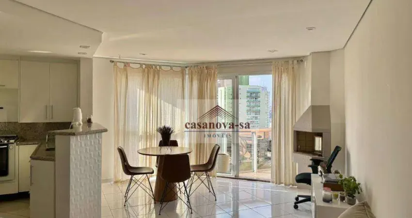 Duplex 1 dormitório, 94 m² - venda por R$ 900.000 ou aluguel por R$ 5.055/mês - Jardim - Santo André/SP