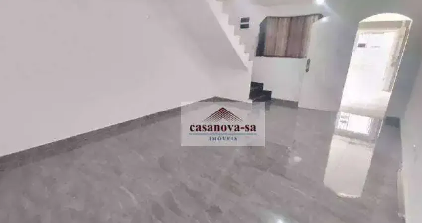 Sobrado com 3 dormitórios, 158 m² - venda por R$ 640.000,00 ou aluguel por R$ 3.380,00/mês - Vila Camilópolis - Santo André/SP
