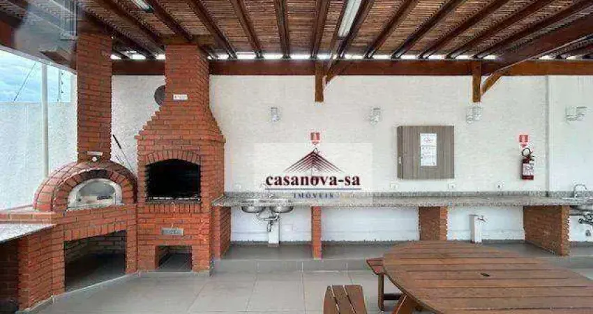 Apartamento com 3 dormitórios à venda, 84 m² por R$ 750.000,00 - Vila Valparaíso - Santo André/SP
