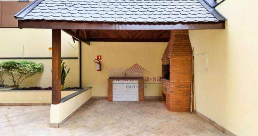 Apartamento com 2 dormitórios para alugar, 65 m² por R$ 4.570,00/mês - Jardim - Santo André/SP