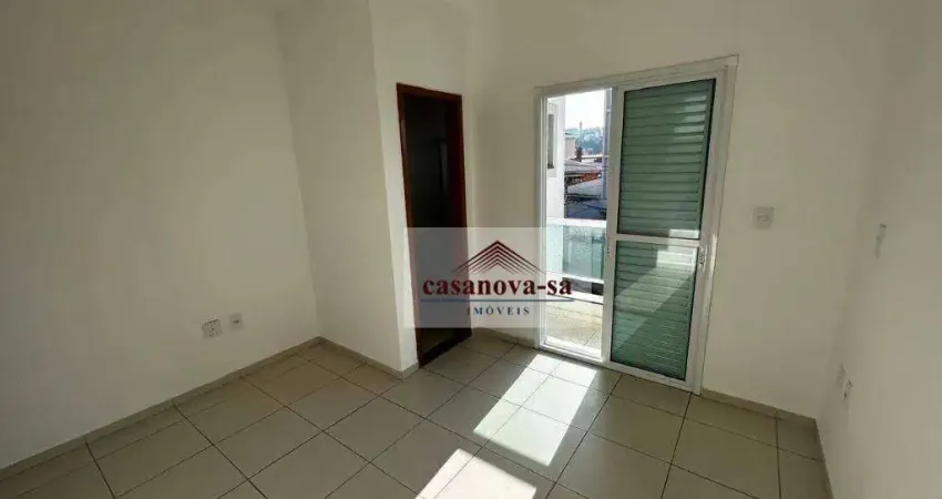 Apartamento com 2 dormitórios para alugar, 50 m² por R$ 2.280,01/mês - Vila Alto de Santo André - Santo André/SP