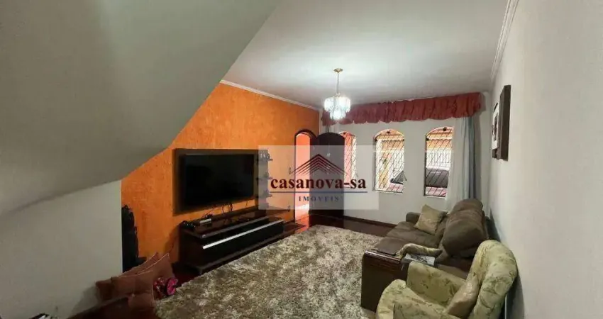 Sobrado com 4 dormitórios, 200 m² - venda por R$ 1.200.000,00 ou aluguel por R$ 5.180,00/mês - Vila Camilópolis - Santo André/SP