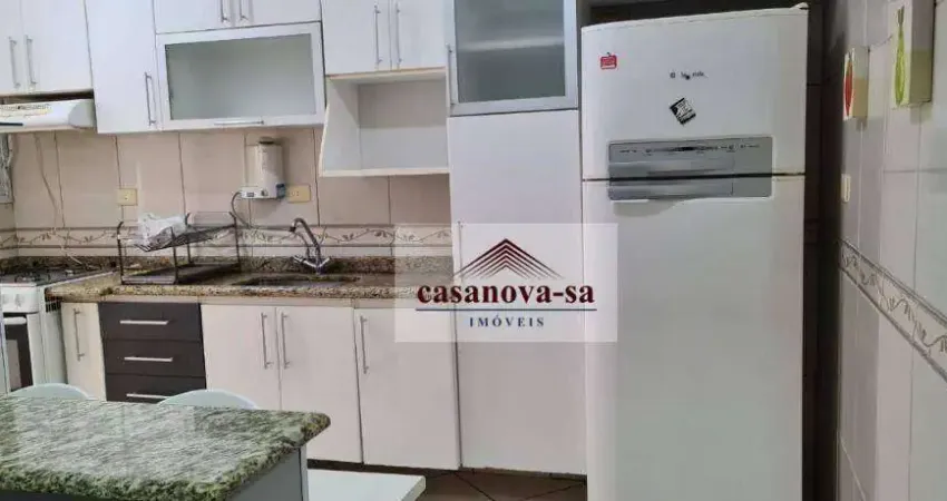 Apartamento com 2 dormitórios, 75 m² - venda por R$ 390.000 ou aluguel por R$ 2.500/mês - Vila Curuçá - Santo André/SP