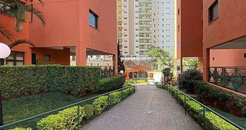 Apartamento com 3 dormitórios para alugar, 80 m² por r$ 3.677,00/mês - jardim bela vista - santo andré/sp