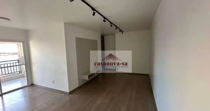 Apartamento com 3 dormitórios para alugar, 97 m² por r$ 4.222,00/mês - vila scarpelli - santo andré/sp