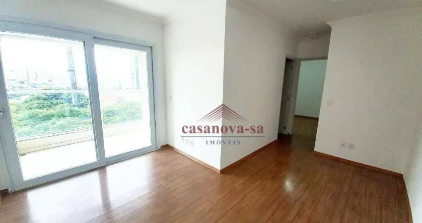 Apartamento com 2 dormitórios para alugar, 58 m² por r$ 3.580,00/mês - jardim - santo andré/sp