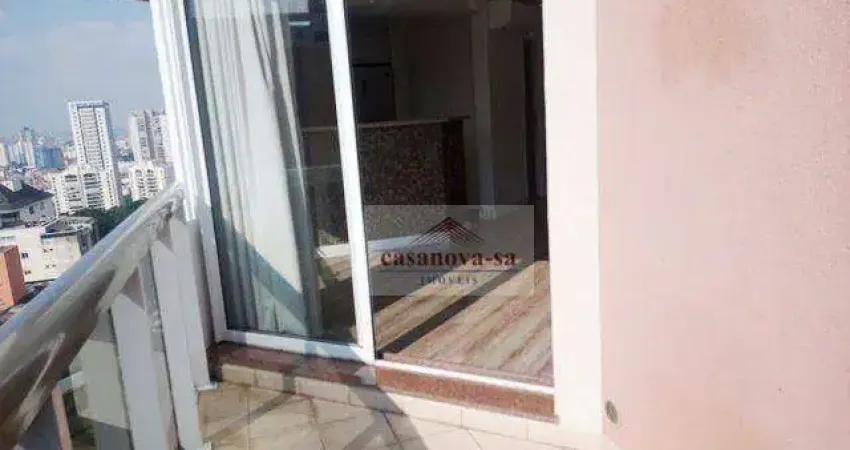 Apartamento duplex com 1 dormitório à venda, 92 m² por r$ 850.000,00 - jardim - santo andré/sp